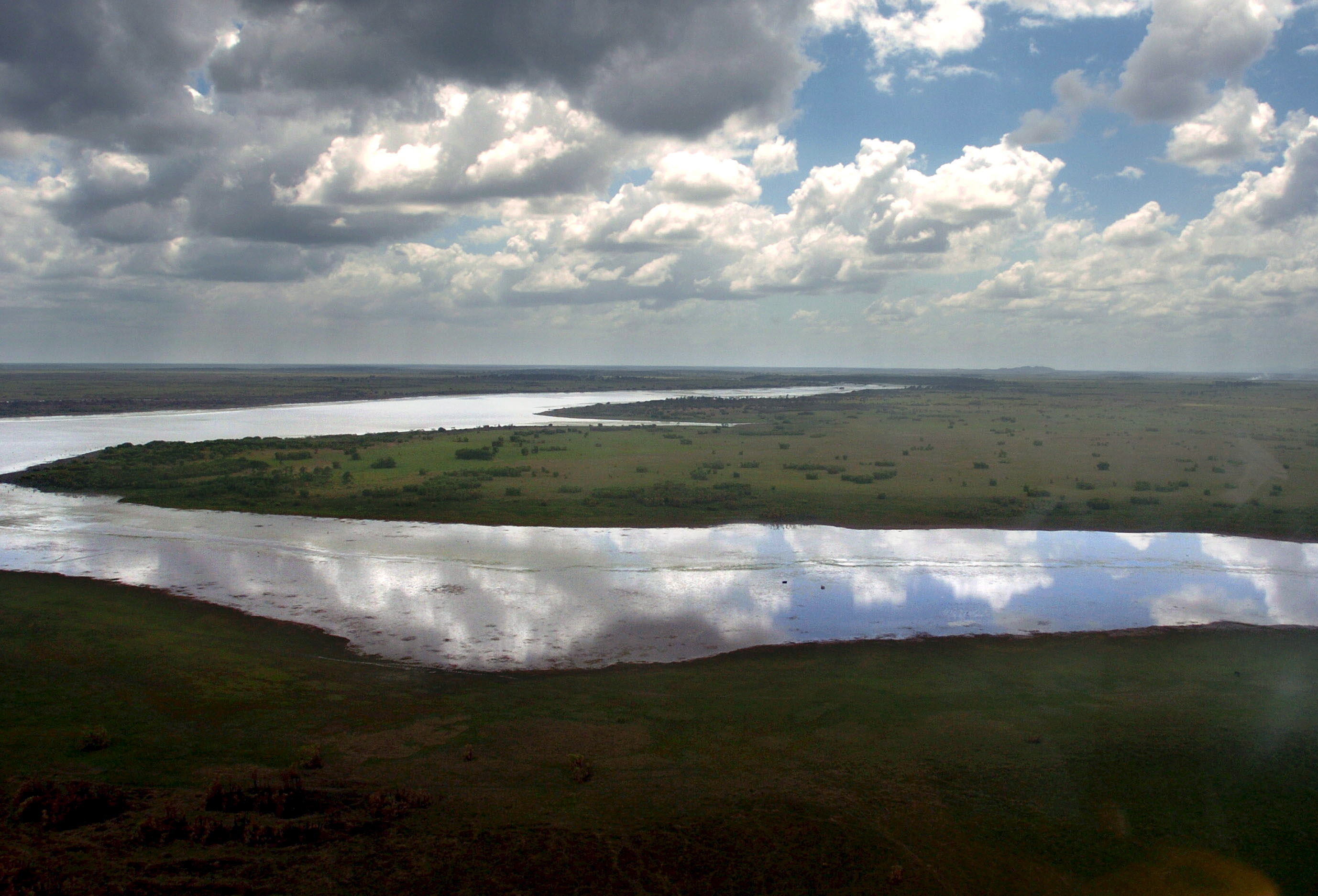 This is an aerial view of the Rio Platano nature reserve in Honduras. (CNS/Gustavo Amador, EPA)