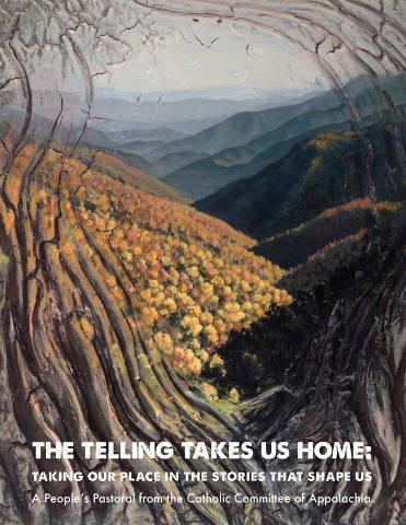 Cover of "The Telling Takes Us Home: Taking Our Place in the Stories that Shape Us," a new pastoral letter from the Catholic Committee of Appalachia. (CNS) 