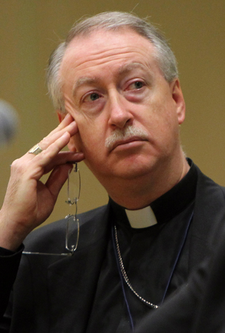 Archbishop Richard Smith is pictured in a 2010 photo. (CNS/Nancy Wiechec)