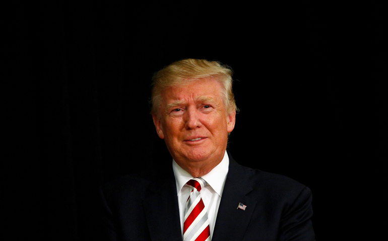 Republican U.S. presidential candidate Donald Trump, Aug. 6 in Windham, N.H. (CNS/Eric Thayer, Reuters)