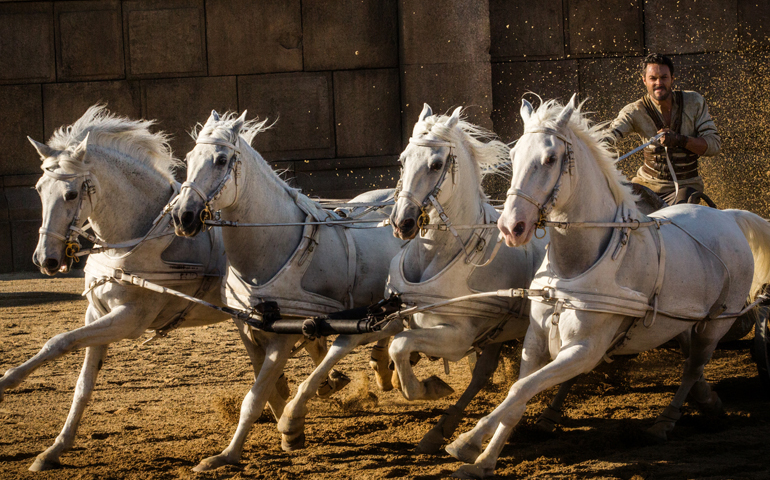 Jack Huston stars in a scene from the movie "Ben-Hur." (CNS/ (CNS photo/Paramount Pictures and Metro-Goldwyn-Mayer Pictures Inc)