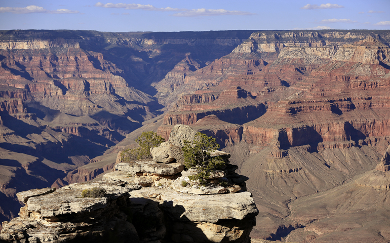 A view of Grand Canyon National Park in Arizona is seen from the south rim Sept. 12. (CNS/Nancy Wiechec)