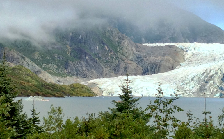 Alaska's Mendenhall Glacier is seen in 2015 near Juneau. Similar to the global Year of Mercy, which emphasized the role of mercy in the Catholic faith, the Diocese of Burlington, Vt., will observe a special Year of Creation in 2017. (CNS / Cori Fugere Urban, Vermont Catholic) 