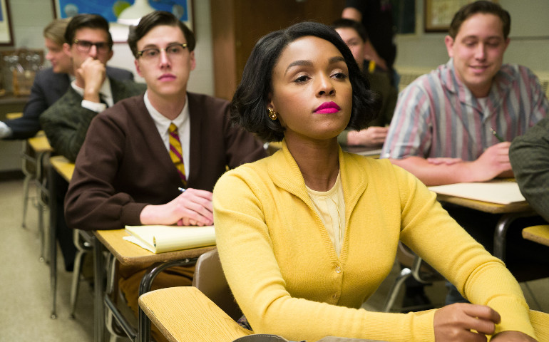 Janelle Monae stars in a scene from the movie "Hidden Figures." (CNS/Fox)