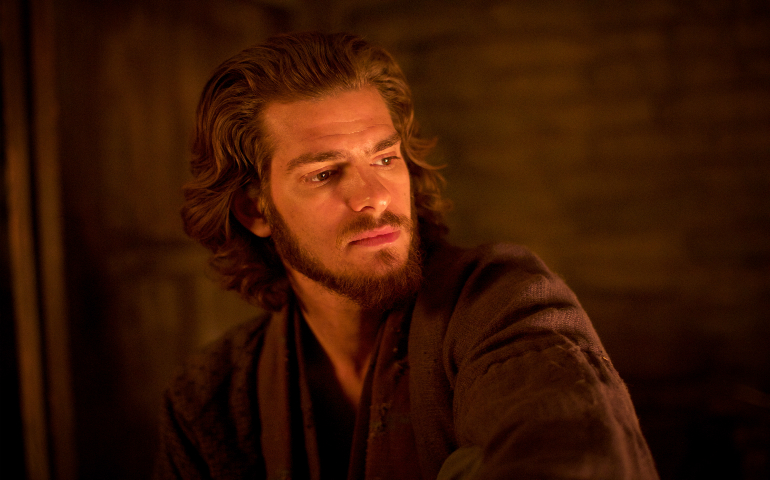 Andrew Garfield stars as Sebastian Rodrigues in the movie “Silence.” (CNS/Paramount)