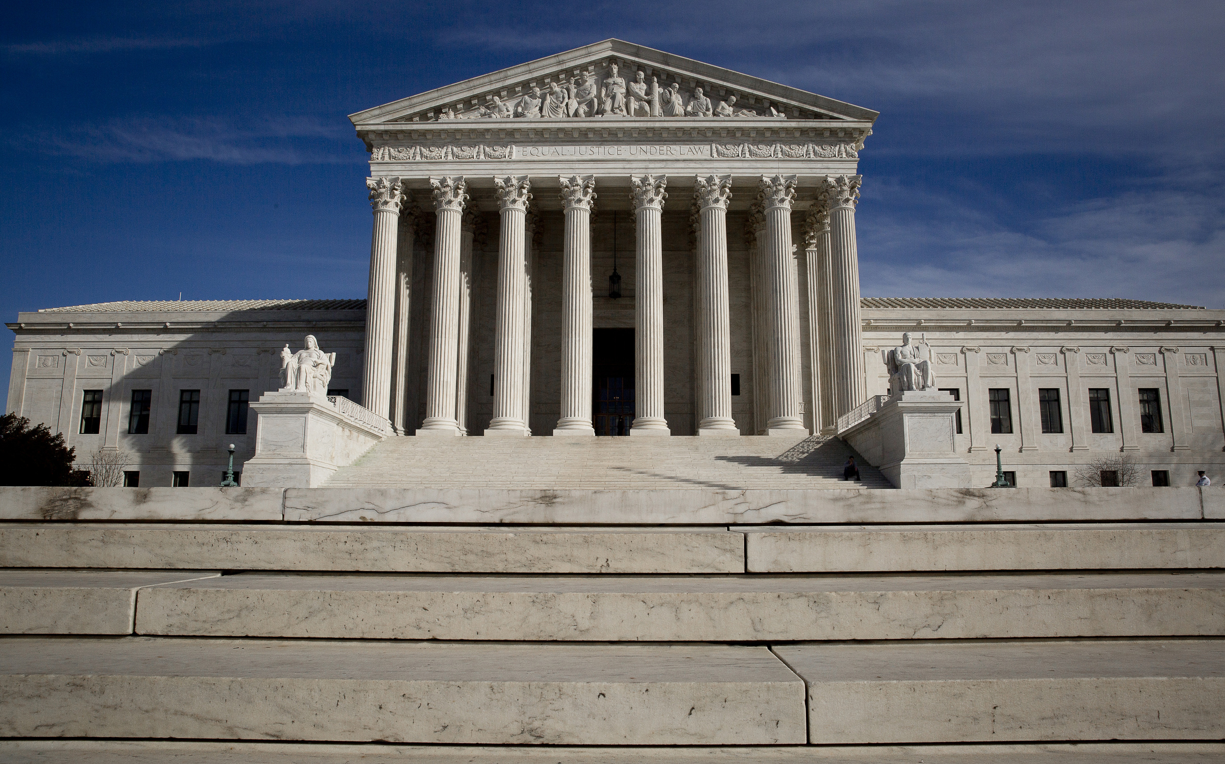 The U.S. Supreme Court in Washington is seen Jan. 31. (CNS/Tyler Orsburn)