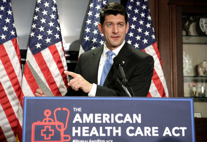 U.S. House Speaker Paul Ryan, R-Wis., March 8 (CNS /Joshua Roberts, Reuters)
