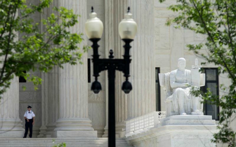 The U.S. Supreme Court in Washington is seen June 7. (CNS/Tyler Orsburn)