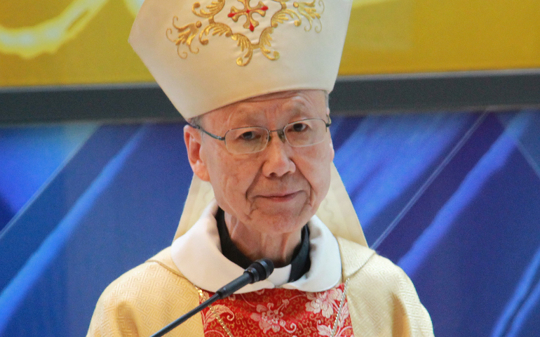 Pope Francis has accepted the resignation of Cardinal John Tong Hon as bishop of Hong Kong. Coadjutor Bishop Michael Yeung Ming-cheung, 70, succeeds the cardinal as head of the diocese, the Vatican announced Aug. 1. Tong is pictured an undated photo. (CNS/Francis Wong)