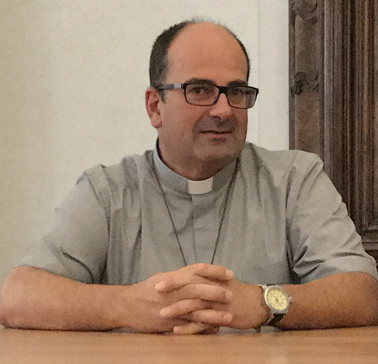 Father Gabriele Faraghini, a member of the Little Brothers of Jesus, has been appointed rector of the Diocese of Rome's main seminary by Pope Francis. (CNS/courtesy of the Little Brothers of Jesus)  