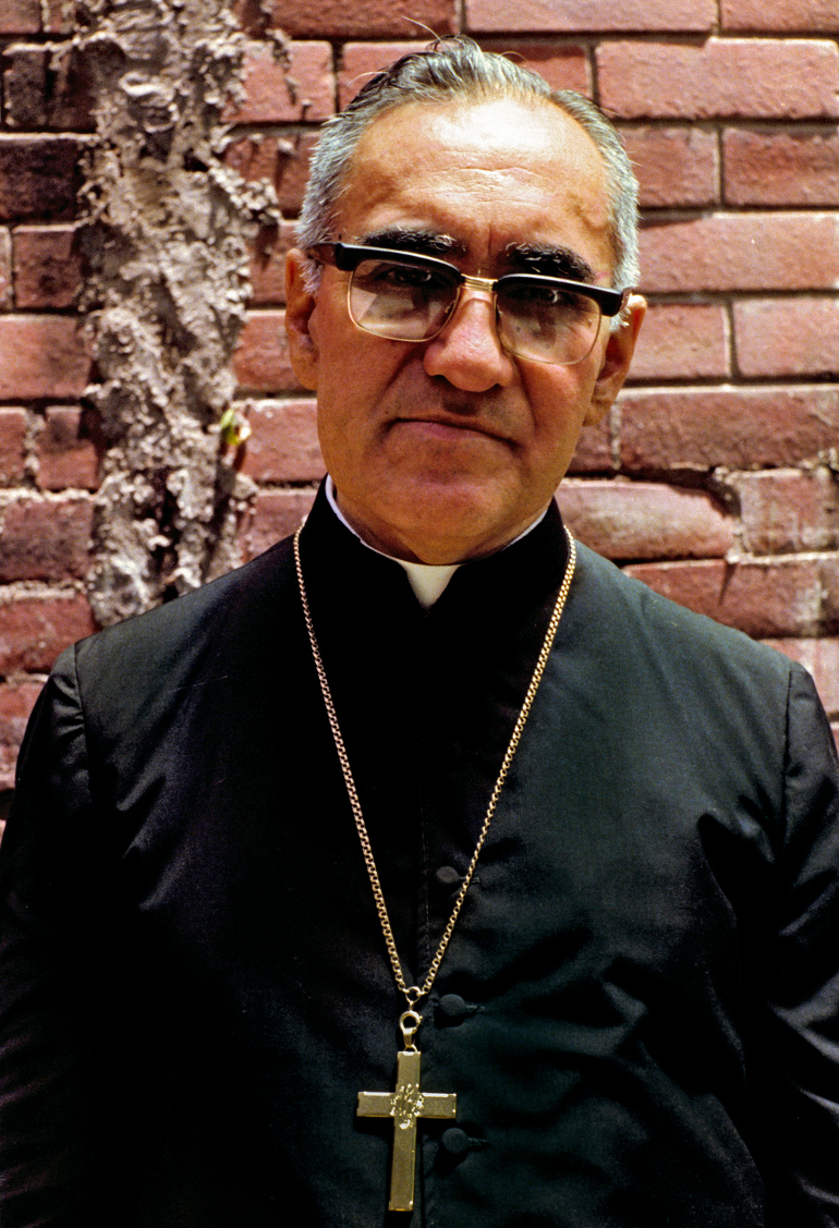 Blessed Oscar Romero of San Salvador, El Salvador, is pictured in this 1979 photo. Aug. 15 would have been the slain archbishop's 100th birthday. (CNS/Octavio Duran) 