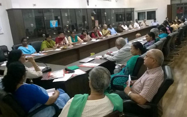 Participants of the National Consultation on "Impact of Religion and Culture on Women's Empowerment – An Indian Perspective" at Hyderabad, southern India. (Provided photo)