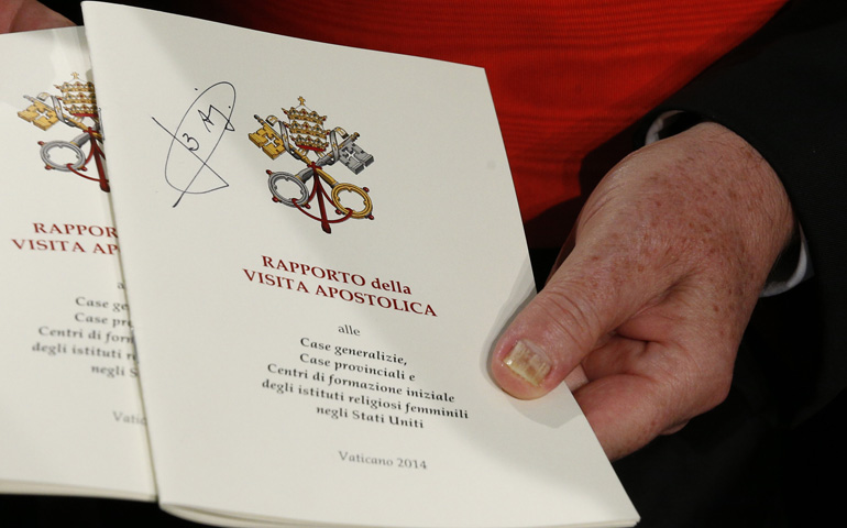 The final report of a Vatican-ordered investigation of U.S. communities of women religious (CNS/Paul Haring)