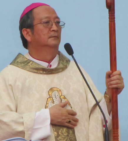 Archbishop Paul Bui Van Doc, president of Catholic Bishops' Conference of Vietnam. (Teresa Hoang Yen)