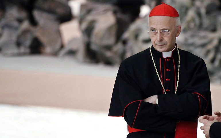 Italian Cardinal Angelo Bagnasco of Genoa in 2011 (CNS/Reuters/Alessia Pierdomenico)