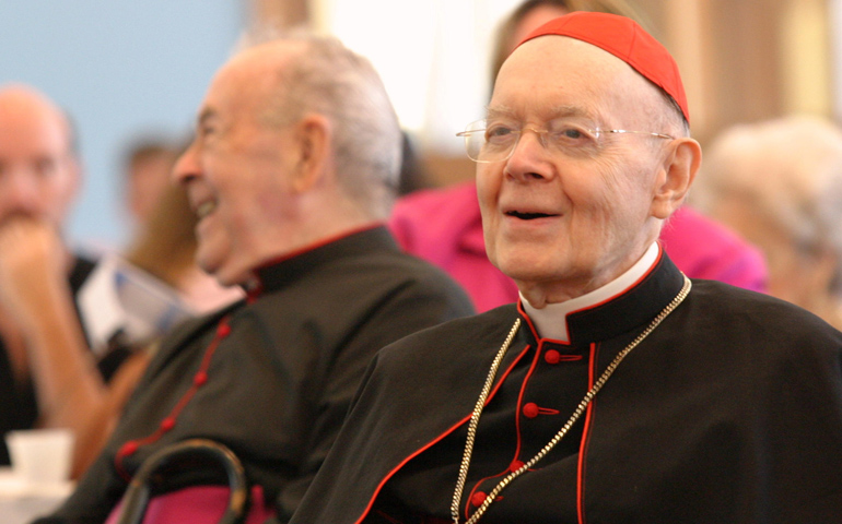 U.S. Cardinal William Baum in 2005 (CNS/Long Island Catholic/Gregory A. Shemitz)