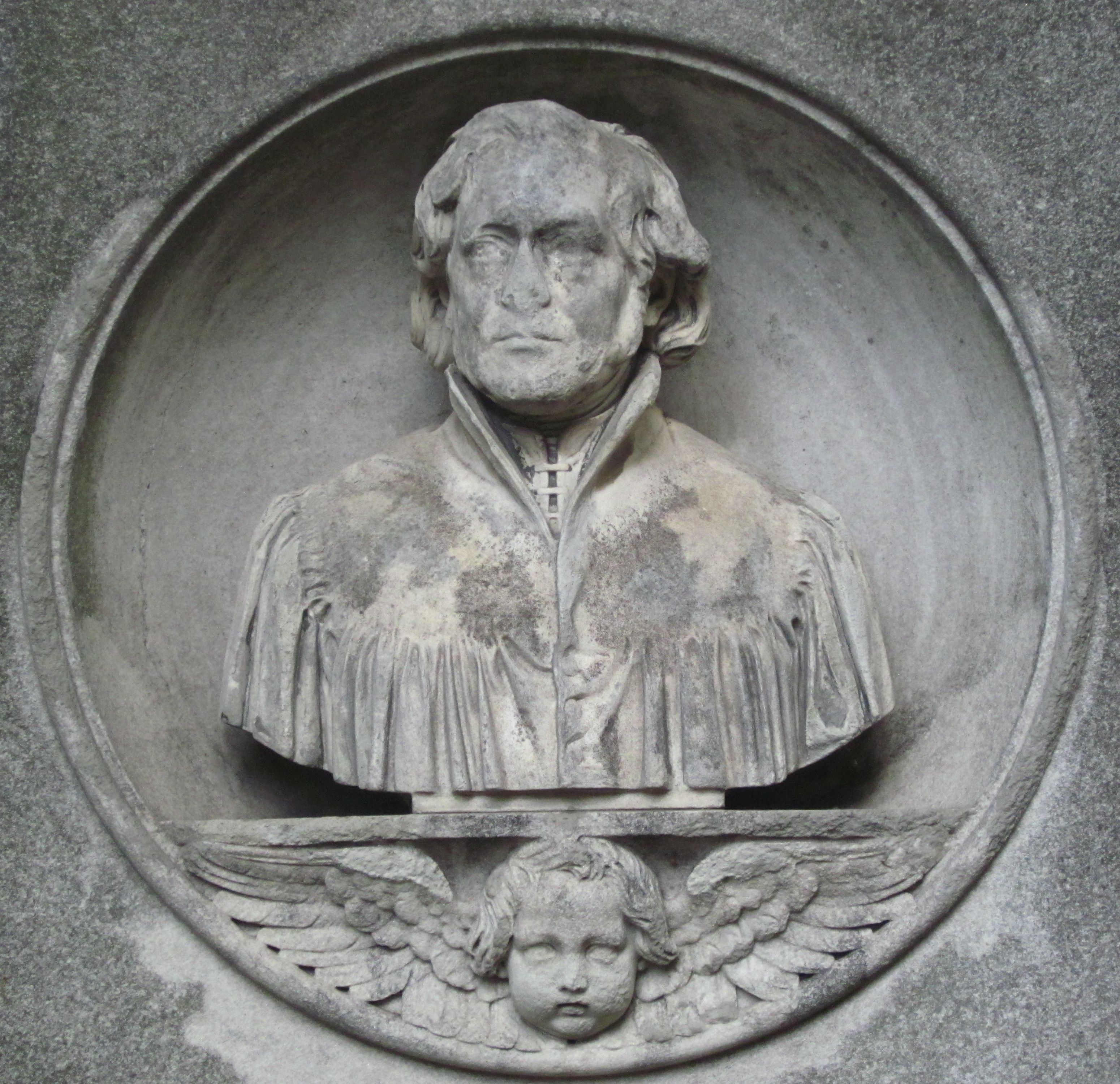 A bust of Friedrich Schleiermacher on his gravestone in Berlin (Wikimedia Commons/Beek100)
