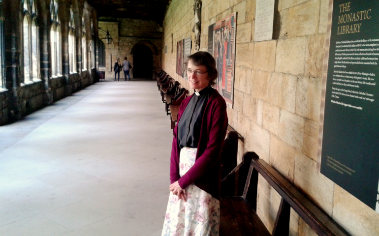 The Rev. Rosalind Brown of Durham Cathedral (Jonathan Luxmoore)