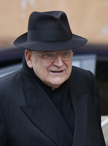 U.S. Cardinal Raymond Burke in March 2013 (CNS/Paul Haring) 