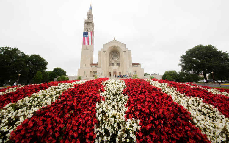 The Basilica of the National Shrine of the Immaculate Conception in Washington July 4, 2016. (CNS/Jaclyn Lippelmann)