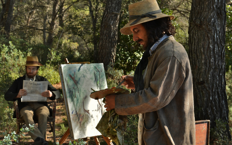 Guillaume Gallienne, left, plays Émile Zola, and Guillaume Canet plays Paul Cézanne in "Cézanne et moi," a Magnolia Pictures release. (Courtesy of Magnolia Pictures)