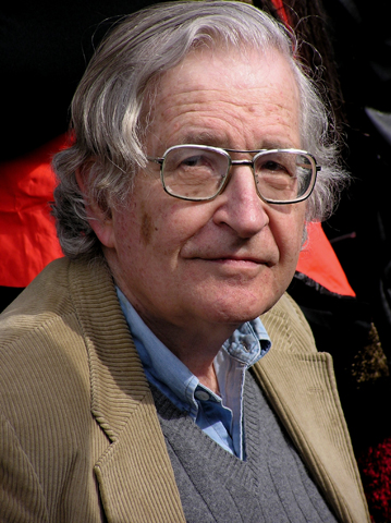 Noam Chomsky in 2004 (By Duncan Rawlinson [CC BY 2.0 (http://creativecommons.org/licenses/by/2.0)], via Wikimedia Commons)
