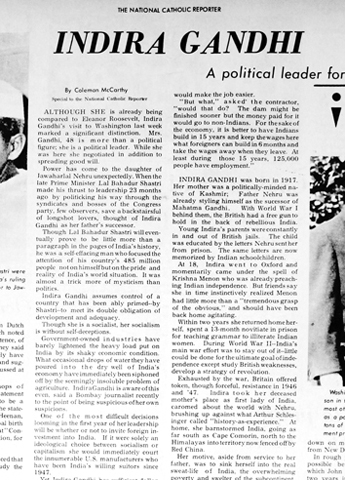 From the April 6, 1966, issue, Colman McCarthy's first byline in the National Catholic Reporter -- with his name misspelled. Forty-eight years later, NCR apologizes for the error. (NCR photo/Toni-Ann Ortiz)