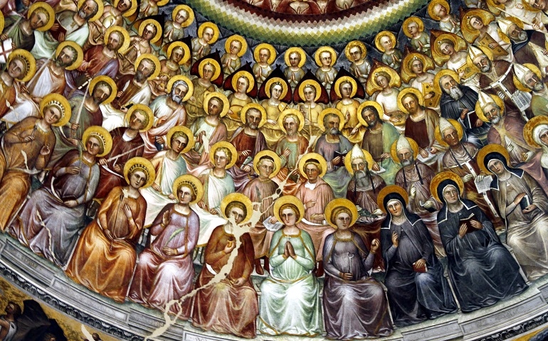 The communion of saints, seen in the Baptistry of Padua, Italy (Wikimedia Commons/José Luiz Bernardes Ribeiro)