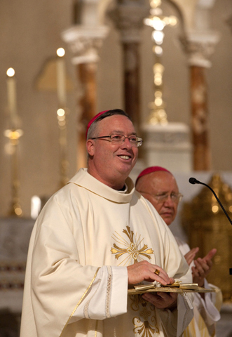 Auxiliary Bishop Christopher Coyne (CNS/Nancy Wiechec)