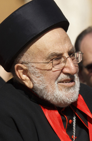 Cardinal Emmanuel-Karim Delly in 2012 (CNS/Paul Haring)