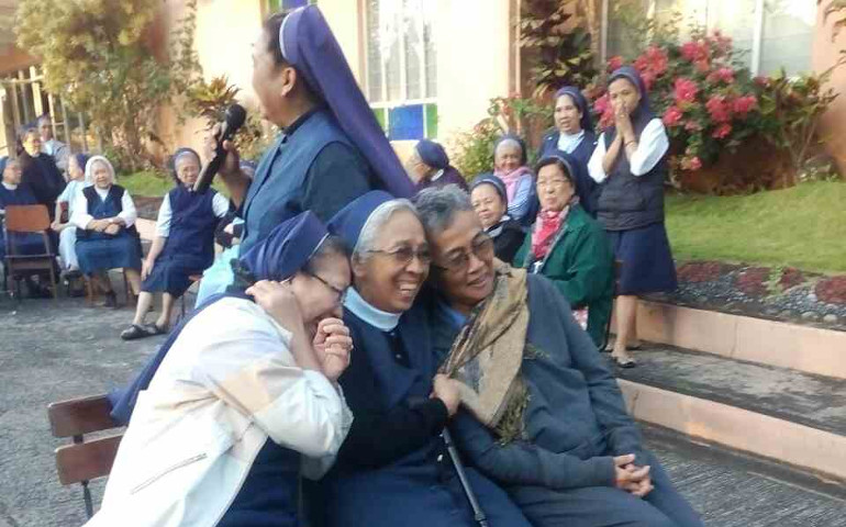 Holy Spirit Sisters take a break from their 2017 Provincial Chapter on the Expanding Communion. (Eden Panganiban)