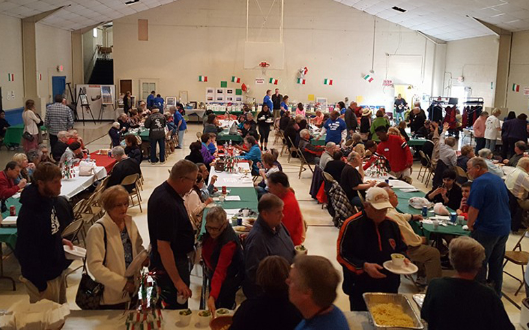 More than 500 tickets were sold to the May 7 Second Annual Festa Italiana at Gary, Ind.'s St. Mary of the Lake Parish. (M.T. Carey)
