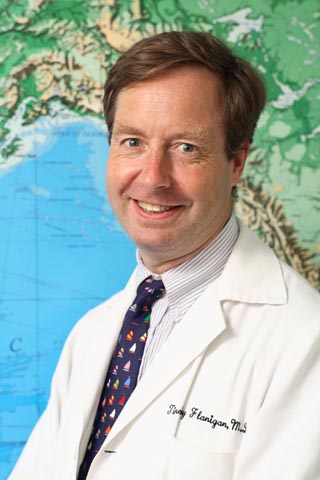 Timothy Flanigan, professor of medicine at Brown University School of Medicine and permanent deacon for the diocese of Providence, R.I. (CNS/Courtesy Brown University)