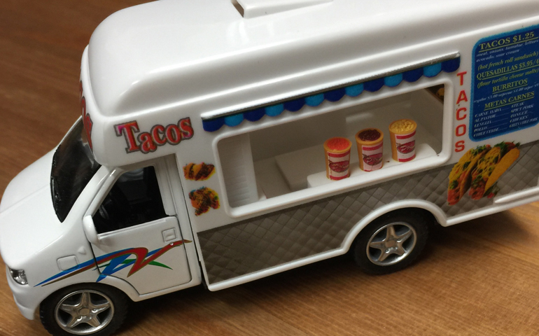 The author's taco truck (Provided photo)