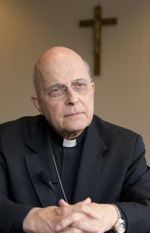 Cardinal Francis E. George of Chicago in 2010, when he was president of the U.S. Conference of Catholic Bishops (CNS/Bob Roller) 