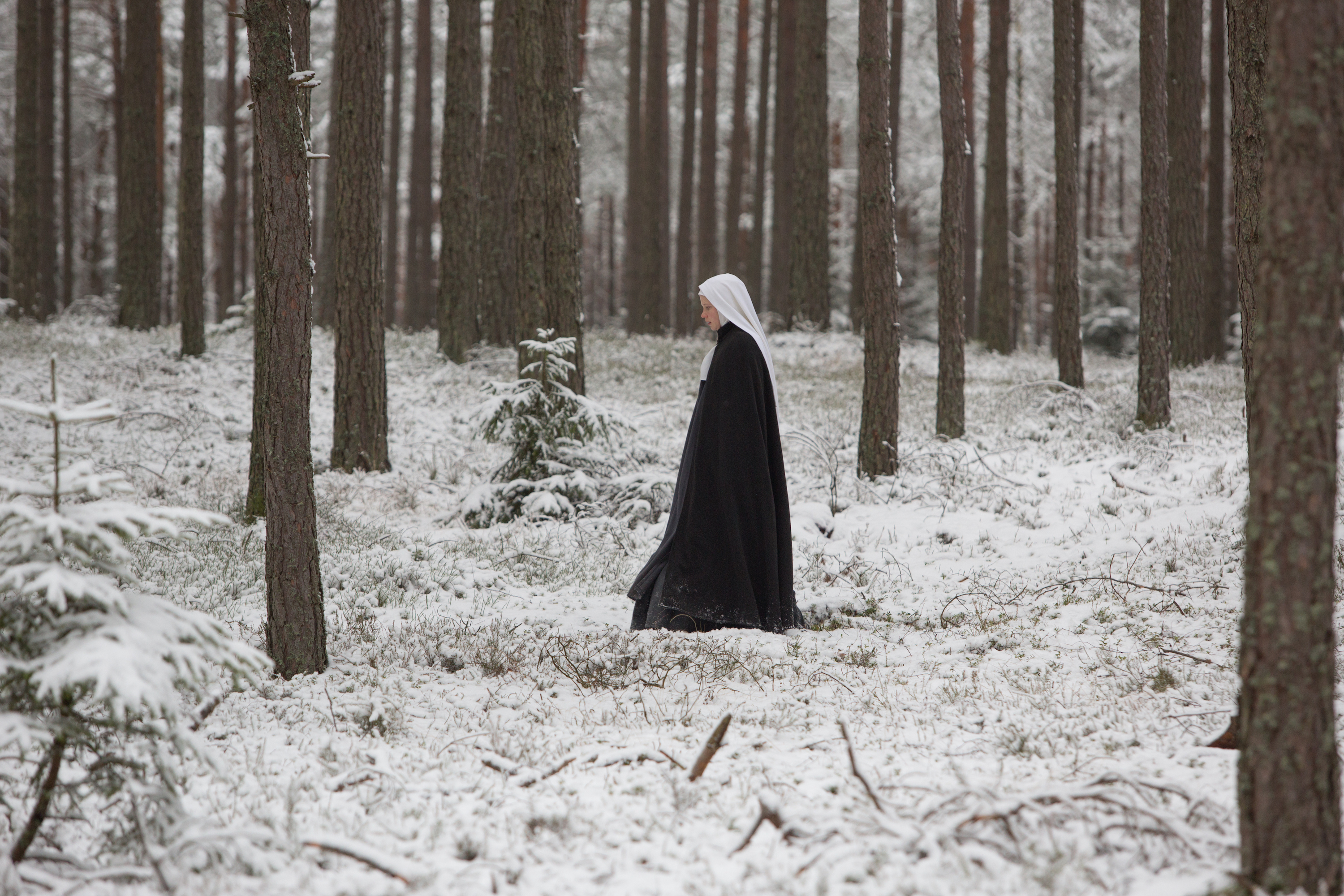 Joanna Kulig in “The Innocents” (Courtesy of Music Box Films)