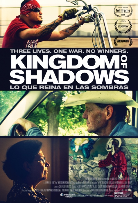 Poster for "Kingdom of Shadows" documentary. (Courtesy of Participant Media)