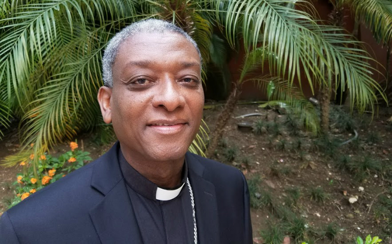 Cardinal Chibly Langlois, Haiti's first cardinal (GSR photo/Chris Herlinger)