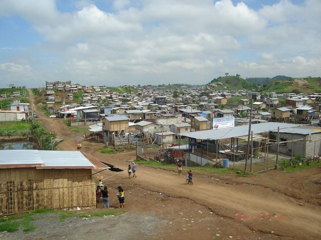 A snapshot of Maria and Rosa's neighborhood in 2010. (Tracy Kemme)