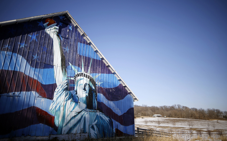 A barn in Mount Vernon, Iowa (RNS/Reuters/Jim Young)