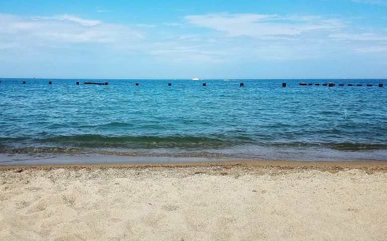 North Avenue Beach in Chicago, at Lake Michigan (Mark Piper)