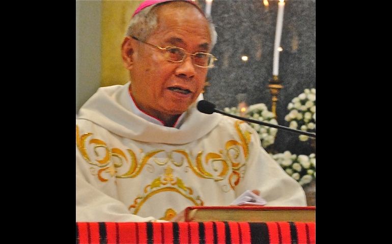 Archbishop Quevedo (photo by N.J. Viehland)