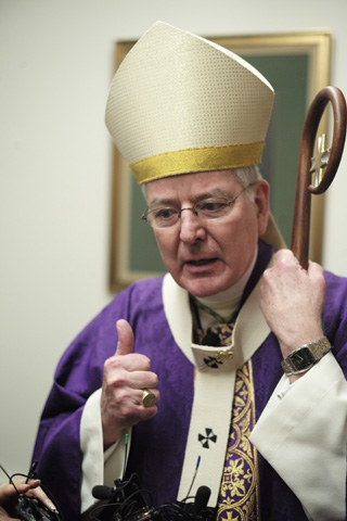 Archbishop John Nienstedt (Newscom/ZUMA Press/Richard Tsong-Taatarii)