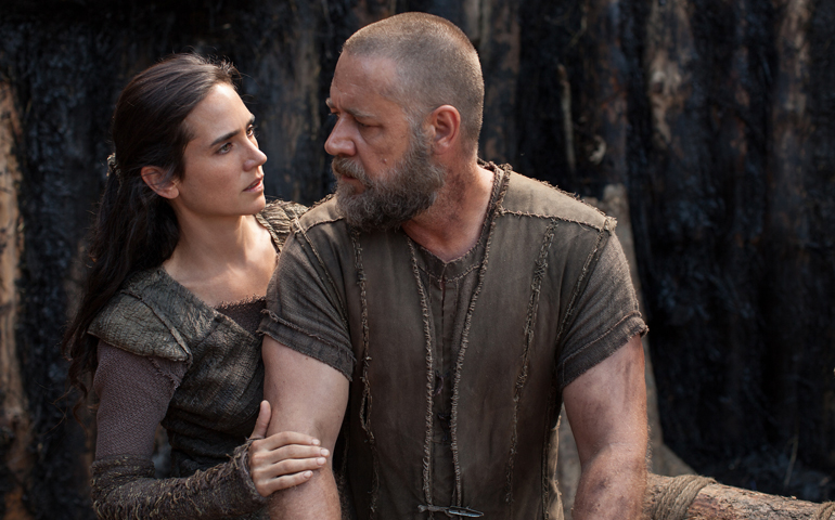 Jennifer Connelly and Russell Crowe star in "Noah." (CNS/Paramount)