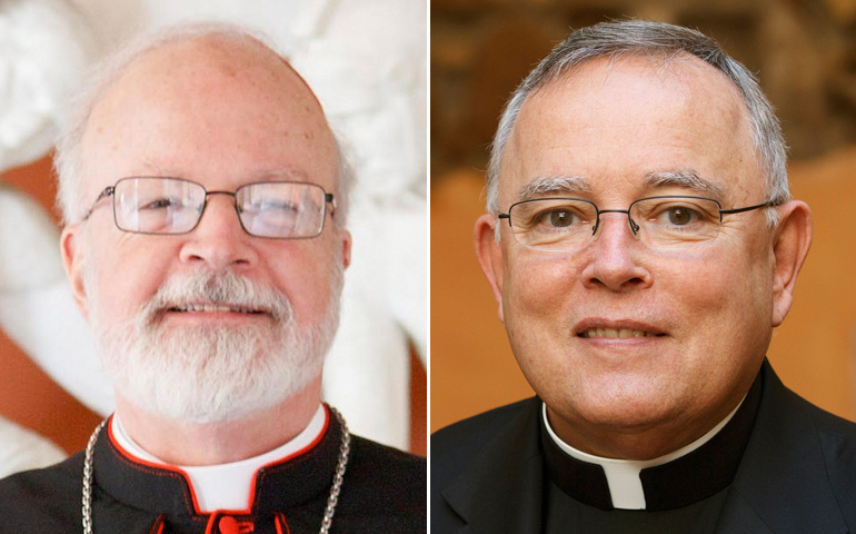Cardinal Sean O'Malley of Boston and Archbishop Charles Chaput of Philadelphia (CNS photos)
