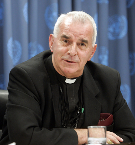 Cardinal Keith O'Brien in a 2009 file photo. (CNS photo/Devra Berkowitz, courtesy UN)
