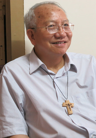 Bishop Paul Nguyen Thai Hop of northern Vinh diocese heads the Episcopal Commission for Justice and Peace. (NCR photo)