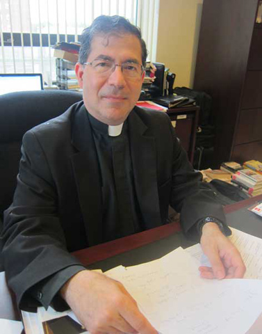 Fr. Frank Pavone, head of Priests for Life (RNS/David Gibson)