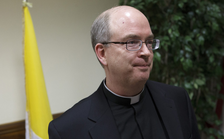 Fr. Robert Oliver, a Boston priest, began work Feb. 1 as Vatican's chief promoter of justice in the Congregation for the Doctrine of the Faith (CNS/Paul Haring) 