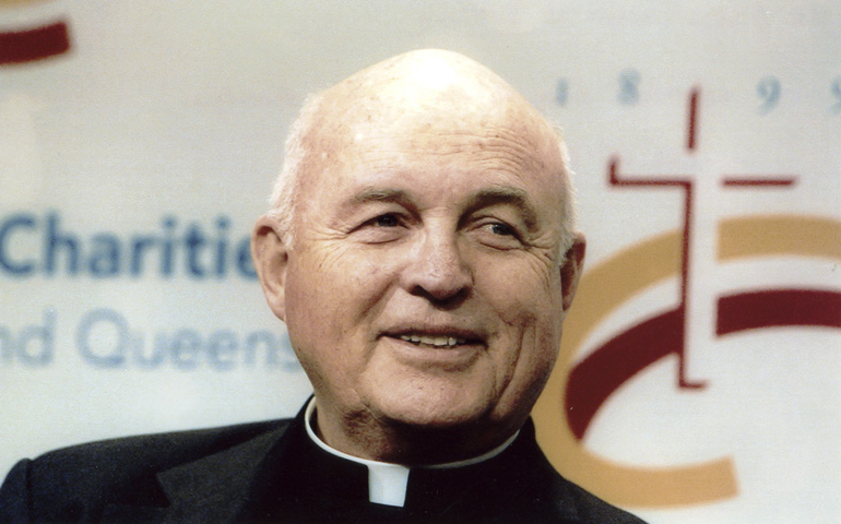 Retired Auxiliary Bishop Joseph Sullivan of Brooklyn, N.Y., whose work on behalf of the poor for Catholic Charities in Brooklyn and Queens earned him national recognition, died June 7 as a result of injuries he suffered in a May 30 car accident. He was 83. (CNS file photo) 